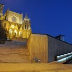 Manresa.- Basílica gòtica de Santa Maria. La nau central es de les més amples d'Europa després de la Catedral de Girona (12/2013)