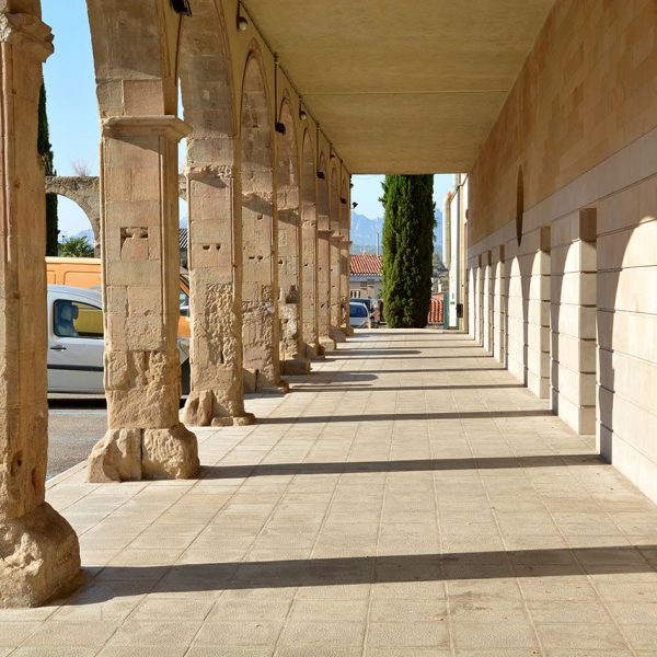 Manresa.- Convent del Carme, S. XIV, fou abandonat el 1835 i cremat i derruït el 1936-Actualment es un alberg de joventut (7/2014)
