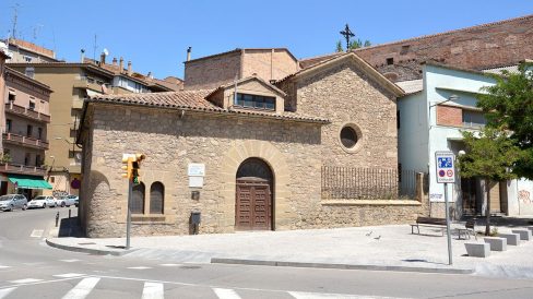 Manresa.- Església de Santa Llúcia i Capella del Rapte, on diu la tradició que San Ignasi va tenir un èxtasis de vuit dies (7/2014)