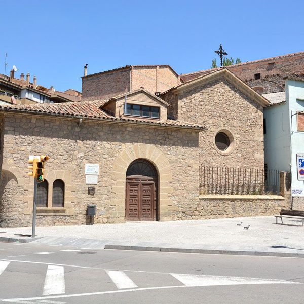 Manresa.- Església de Santa Llúcia i Capella del Rapte, on diu la tradició que San Ignasi va tenir un èxtasis de vuit dies (7/2014)