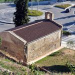 Manresa.- Capella gòtica de Sant Marc, S. XV, que fou l'església d'un hospital de leprosos (7/2014)