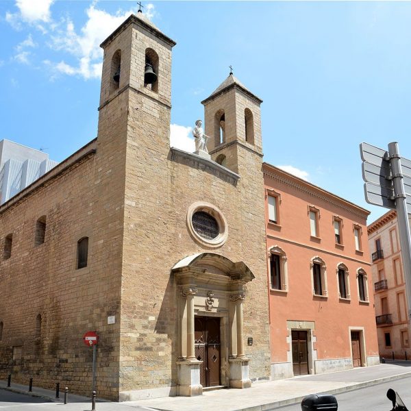 Manresa.- Conjunt de l'Antic Hospital i Església barroca de Sant Andreu del S. XVIII (8/2014)