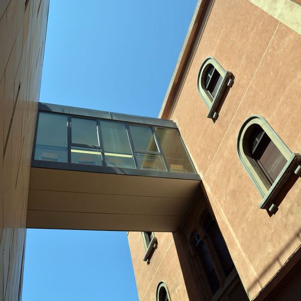 Manresa.- Connexió entre els dos hospitals de Sant Andreu (8/2014)