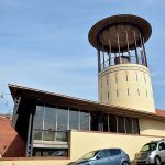 Manresa.- Museu de la Tècnica de Manresa, situat als antics dipòssits on s’emmagatzemaven 12 milions de litres d'aigua (8/2014)