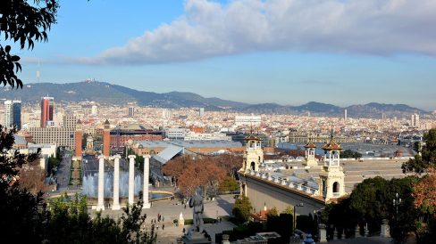 Barcelona.- Vista panoràmica (12/2014)