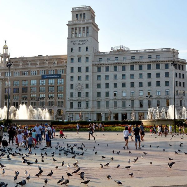 Barcelona.- Plaça Catalunya (9/2014)