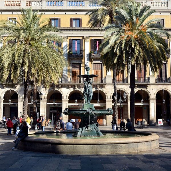 Barcelona.- Plaça Reial (11/2014)