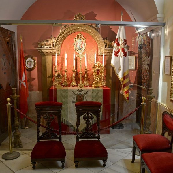 Barcelona.- Basílica de la Mercè, d'estil barroc - Capella de Sant Joan Baptista (11/2015)