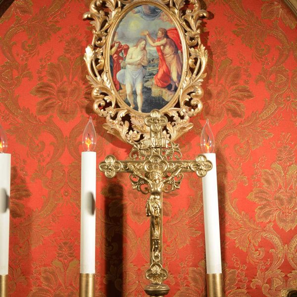 Barcelona.- Basílica de la Mercè, d'estil barroc - Capella de Sant Joan Baptista (11/2015)