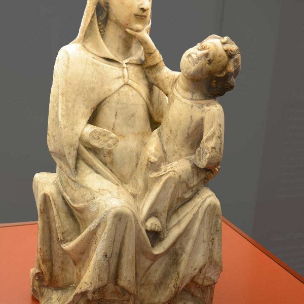 Barcelona.- Basílica de la Mercè, Mare de Déu del S. XIV (Museu Diocesà de Barcelona) (10/2016)