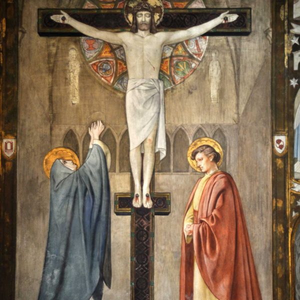 Barcelona.-Església gòtica de Sant Jaume del S.XIV reformada en el S. XIX . Vista de la capella del Santíssim a la banda de l'epìstola (4/2009)