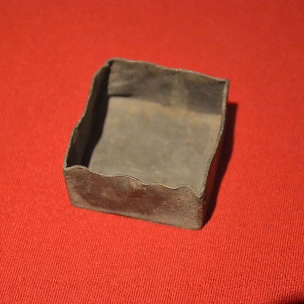 Barcelona.- Església de Sant Pere de les Puel·les - Lipsanoteca del S. XVI (Museu Marès ref MFM 1701) (11/2014