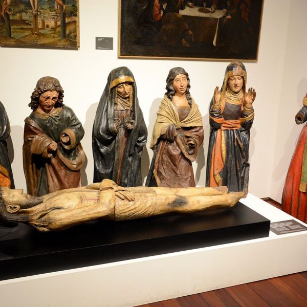 Barcelona.- Església del monestir de Santa Anna, S. XIII. Sant Enterrament de Gabriel Guardia, S XV (MDB) (2/2015)