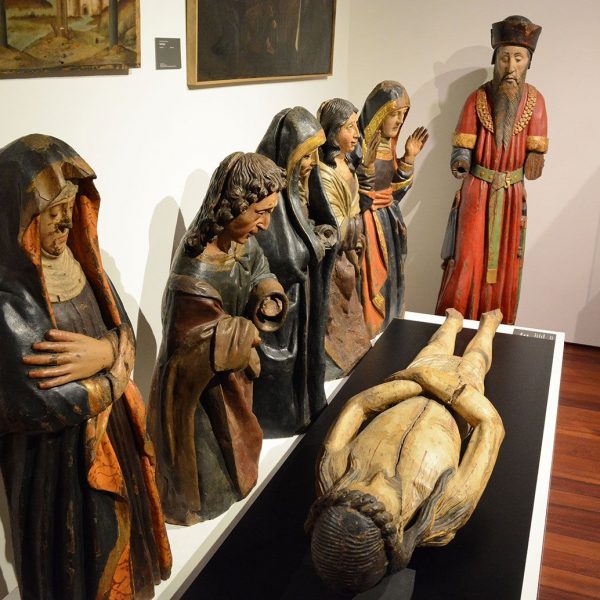 Barcelona.- Església del l monestir de Santa Anna, S. XIII. Sant Enterrament de Gabriel Guardia, S XV (MDB) (2/2015)