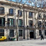 Barcelona.- Palau Marc, edifici de finals del S. XVIII, restaurat i adaptat com seu de la Conselleria de Cultura de la Generalitat de Catalunya(1/2015)