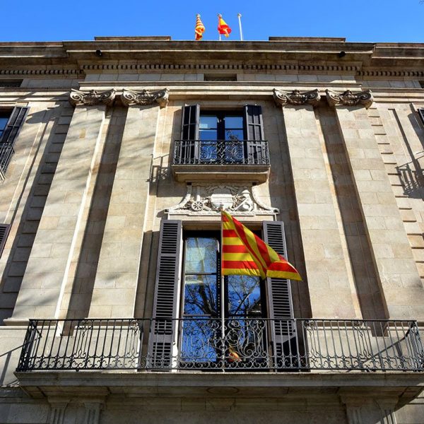 Barcelona.- Palau Marc, edifici de finals del S. XVIII, restaurat i adaptat com seu de la Conselleria de Cultura de la Generalitat de Catalunya(1/2015)