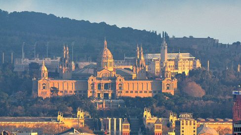 Barcelona.- Palau Nacional construït entre 1926/1929 per l'Exposició Internacional de Barcelona de 1929. Es la seu del Museu Nac. d'Art de Catalunya (3/2015)