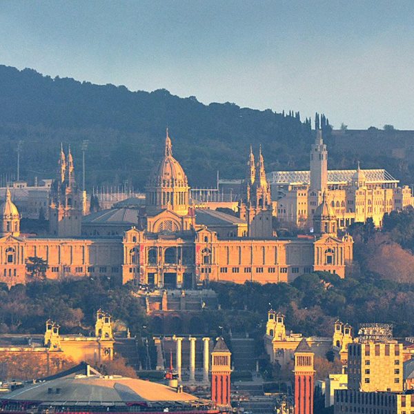 Barcelona.- Palau Nacional construït entre 1926/1929 per l'Exposició Internacional de Barcelona de 1929. Es la seu del Museu Nac. d'Art de Catalunya (3/2015)