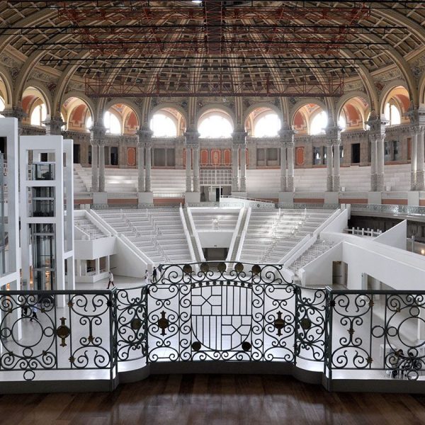 Barcelona.- Palau Nacional construït entre 1926/1929 per l'Exposició Internacional de Barcelona de 1929. Vista de la Sala Oval (5/2014)