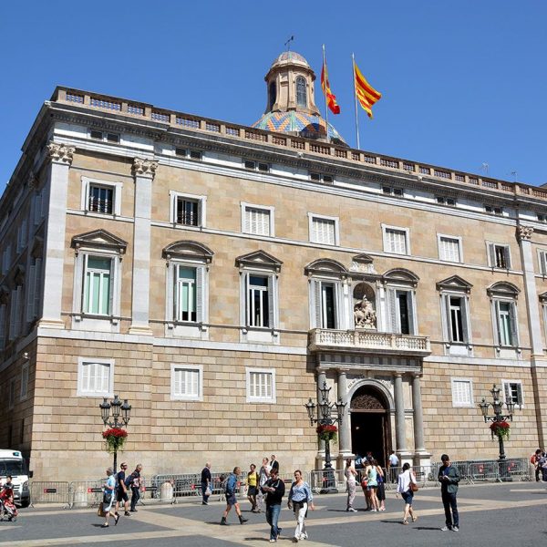 Barcelona.- Palau de la Generalitat- Es la Seu del Govern Autonòmic de Catalunya. El formen un conjunt d'edificacions dels S. XV/XVII (5/2015)