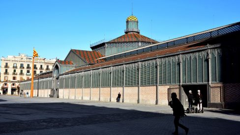 Barcelona.- El Born d'estil modernista va ser inaugurat l'any 1876 com a mercat central de Barcelona fins 1971 que es va traslladar a la Zona Franca (12/2014)