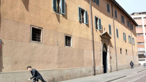 Barcelona.- Casa de la Caritat instal·lada l'any 1772 a l'antic Seminari Conciliar del S. XVIII. (3/2015)