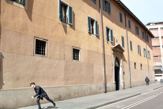 Barcelona.- Casa de la Caritat instal·lada l'any 1772 a l'antic Seminari Conciliar del S. XVIII. (3/2015)