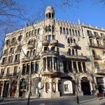 Barcelona.- Casa Lleó Morera de 1905 de Lluis Domènech i Montaner. Es un dels edificis més interessants del Modernisme de Barcelona (2/2015)