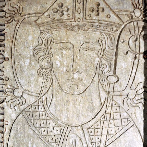 Barcelona.- Convent de Santa Caterina, del S. XIII fins 1837 quant es va convertir en mercat - Urna de Fra Bernat Mur, S. XIII (MNAC) (5/2014)