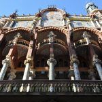 Barcelona.- Palau de la Música Catalana, edificat entre 1905 i 1908 per Lluís Doménech i Montaner està profusament decorat amb variats temes al·legòrics (12/2009)