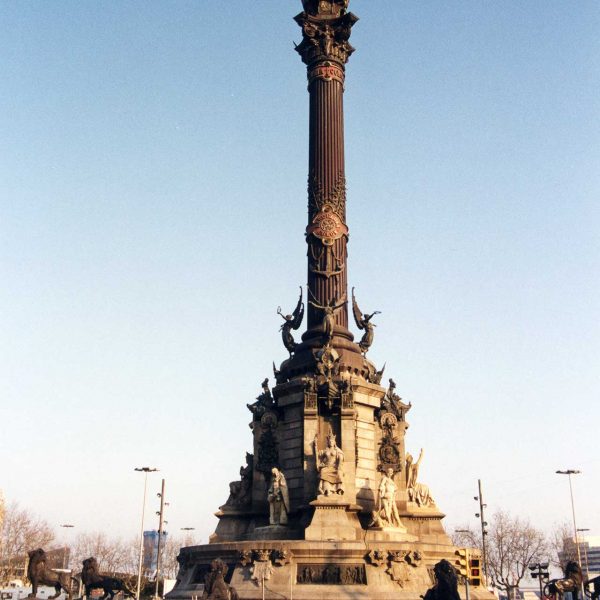 Barcelona.- Monument a Cristòfol Colon construït a iniciativa de l'alcalde de Barcelona Rius i Taulet amb motiu de l'Exposició Univer. de Barcelona de 1888 (3/2000)