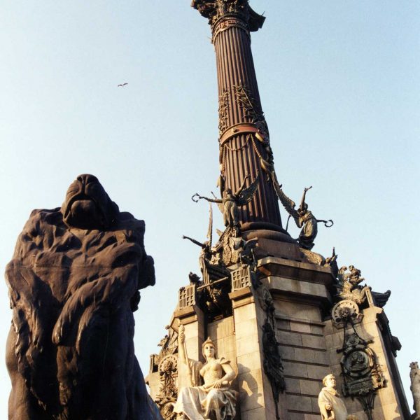 Barcelona.- Monument a Cristòfol Colon construït a iniciativa de l'alcalde de Barcelona Rius i Taulet amb motiu de l'Exposició Univer. de Barcelona de 1888 (3/2000)