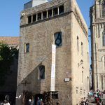 Barcelona.- Museu Diocesà, ubicat a l'edifici de la Pia Almoina del S. XV/XVI. Era una institució benèfica fundada l'any 1009 pel sosteniment dels pobres (4/2017)