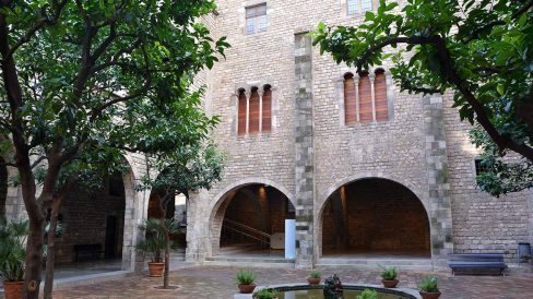 Barcelona.- Museu Marès ubicat a l'antic Palau dels Comtes de Barcelona. Té una notable col·lecció d'escultures del romànic i barroc de l'estat Espanyol (11/2014)