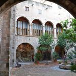 Barcelona.- Museu Marès ubicat a l'antic Palau dels Comtes de Barcelona. Té una notable col·lecció d'escultures del romànic i barroc de l'estat Espanyol (11/2014)