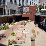 Barcelona.- Via Sepulcral romana, S. I /III dC. a la Pl. de la Vila de Madrid. Correspon a un camí que comunicava Barcino amb l'actual Sarrià. (6/2015)