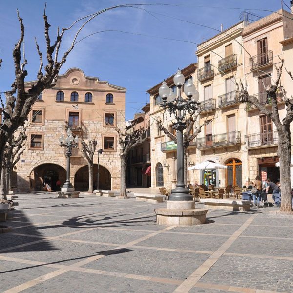 Montblanc.- Plaça Major (3/2014)