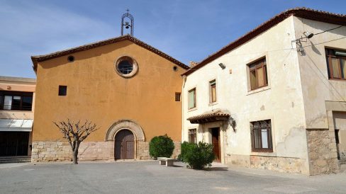 Montblanc.- Convent dels Mercedaris amb l’església de l’any 1340 d’origen romànic. Des de 1835 el convent es converteix en escola que encara perdura (3/2014)