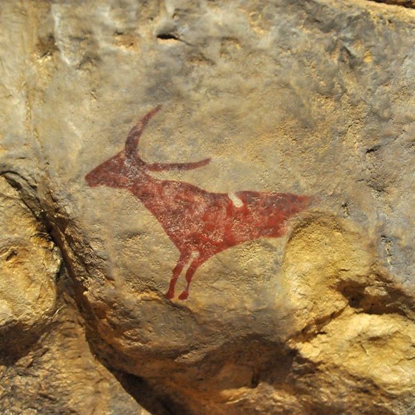 Montblanc.- Centre d’interpretació de l’Art Rupestre. Pintures rupestres del Mas d’en Llor que foren referenciades l'any 1830 (4/2014)