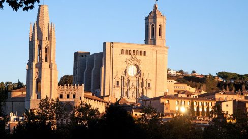Girona.- El conjunt de l’Església de Sant Feliu i la Catedral de Santa Maria conformen l’obra cabdal del gòtic gironí (11/2013)