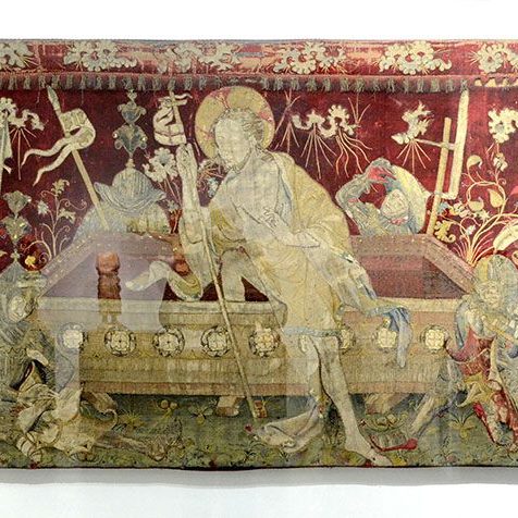 Girona.- Església gòtica de Sant Feliu, S. XIV. Frontal d’altar, S. XIV-XV (Museu d’Art Girona) (1/2017)