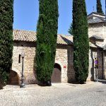 Girona.- Capella romànica de Sant Nicolau, S XII feta dins l'antic cementiri de S. Pere de Galligants. Es d'una sola nau i absis trilobulat (5/2014)