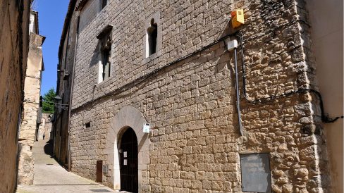 Girona.- Casa Boada Alemany, palau gòtic del S. XV de planta baixa i dos pisos (5/2014)