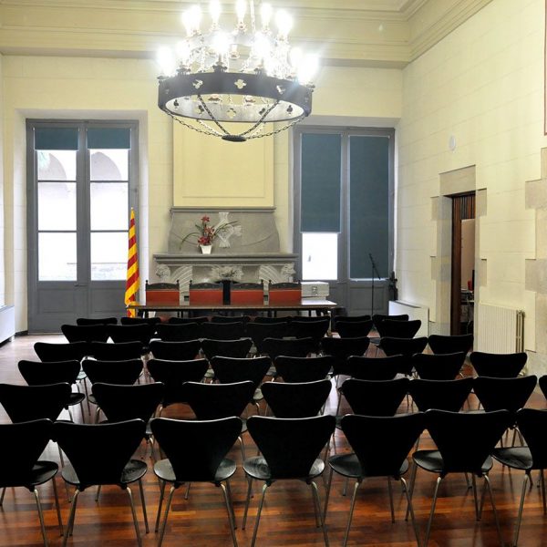 Girona.- Casa Solterra, obra popular dels S. XVII/XVIII. Una de les sales dels Serveis de Cultura de la Generalitat (12/2013)