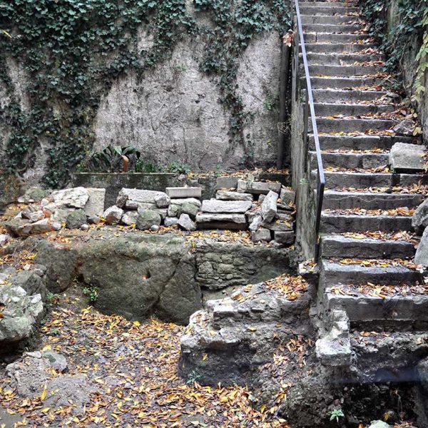 Girona.- Museu d’Història dels Jueus situat al Centre Bonastruç ça Porta. Vista d’unes restes arqueològiques del Call (11/2013)
