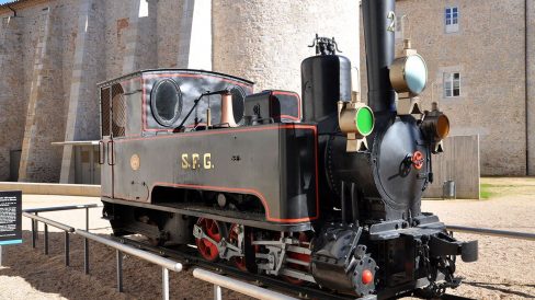 Girona.- Commemoració dels 150 anys de l’arribada del tren a Girona. Màquina de vapor del desaparegut carrilet de Sant Feliu de Guíxols a Girona (2/2014)