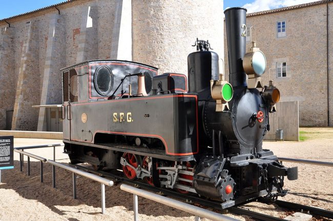 Girona.- Commemoració dels 150 anys de l’arribada del tren a Girona. Màquina de vapor del desaparegut carrilet de Sant Feliu de Guíxols a Girona (2/2014)