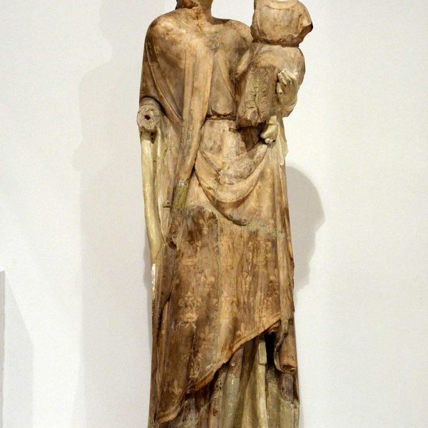 Vic.- Convent de Sant Domènec, S. XVI. Mare de Déu del S. XV (Museu Episcopal de Vic) (9/2017)