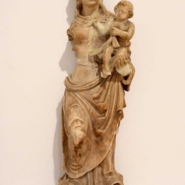 Vic.- Seminari Conciliar. Mare de Déu procedent del Seminari (Museu Episcopal de Vic) (9/2017)