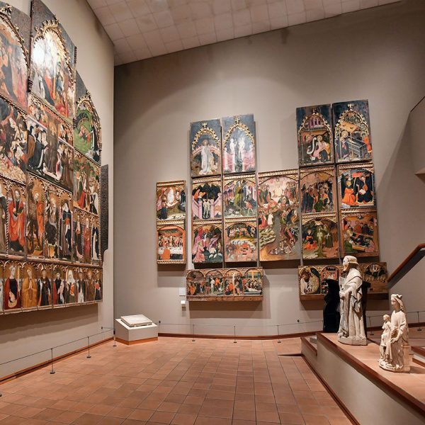 Vic.- Sala del Museu Episcopal de Vic (7-2020)